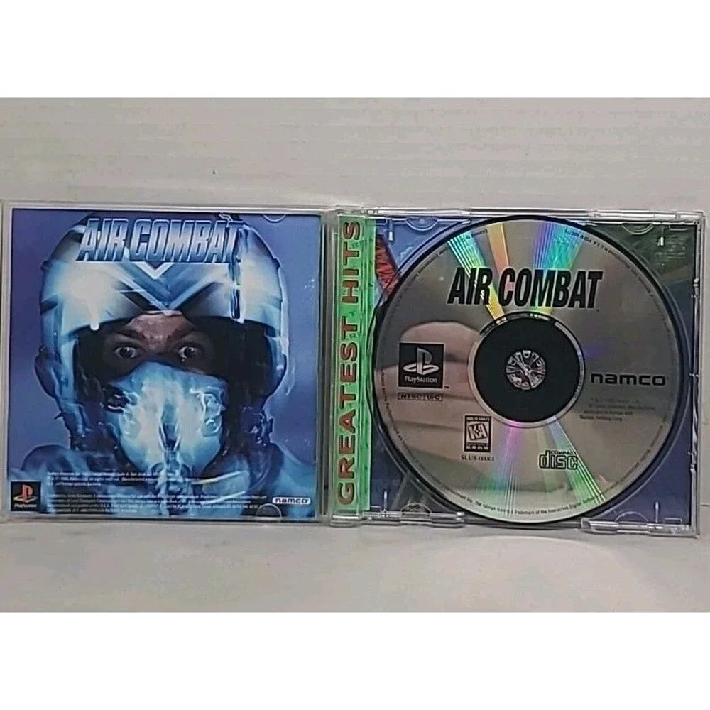 Vintage Air Combat Sony PlayStation 1 Greatest Hits CIB PS1 Video Game